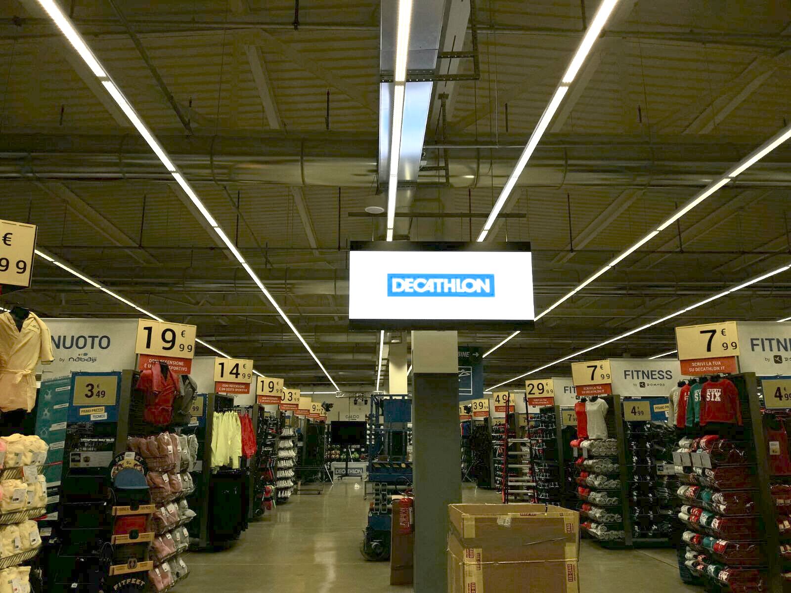 led display decathlon