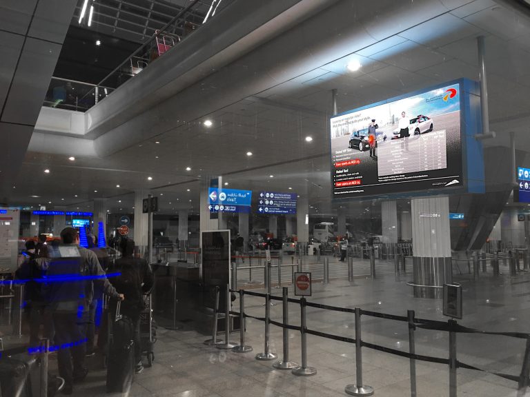 LedWall Dubai taxi
