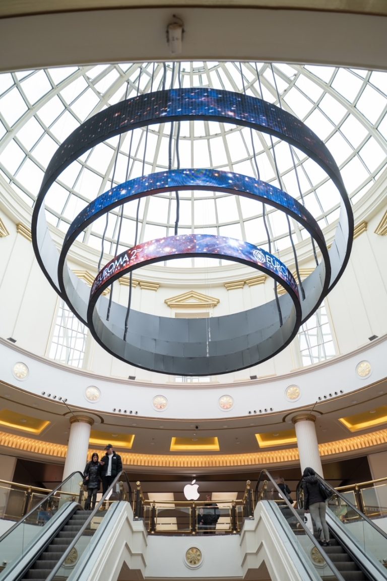 LedWall a cerchio Euroma