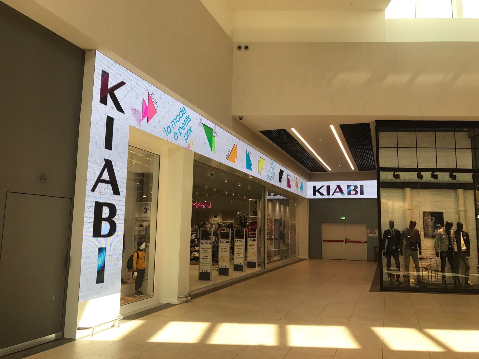 portale led kiabi