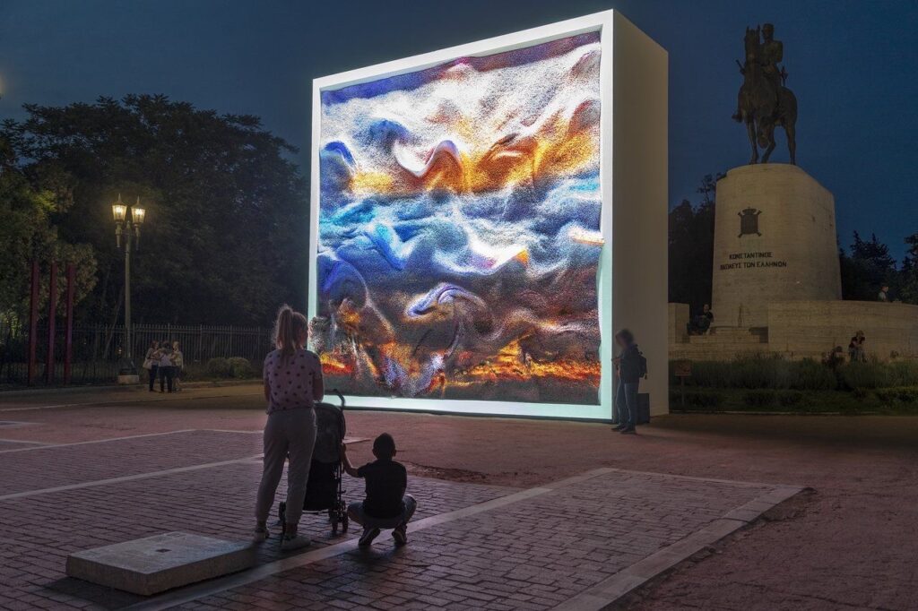 outdoor digital art painting