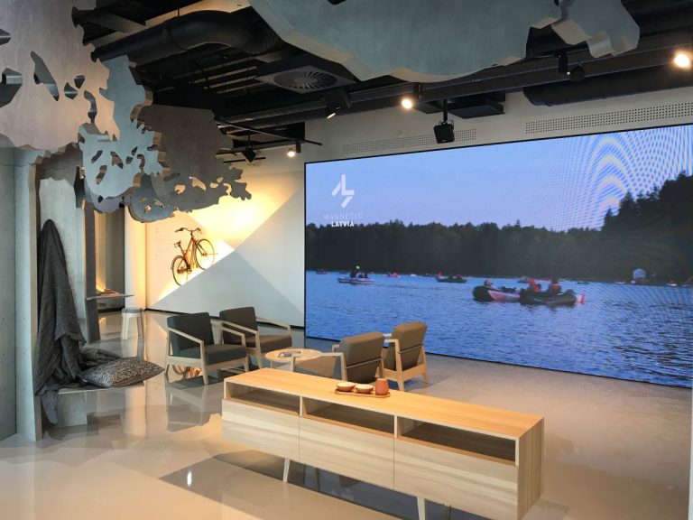 LedWall Latvia lounge