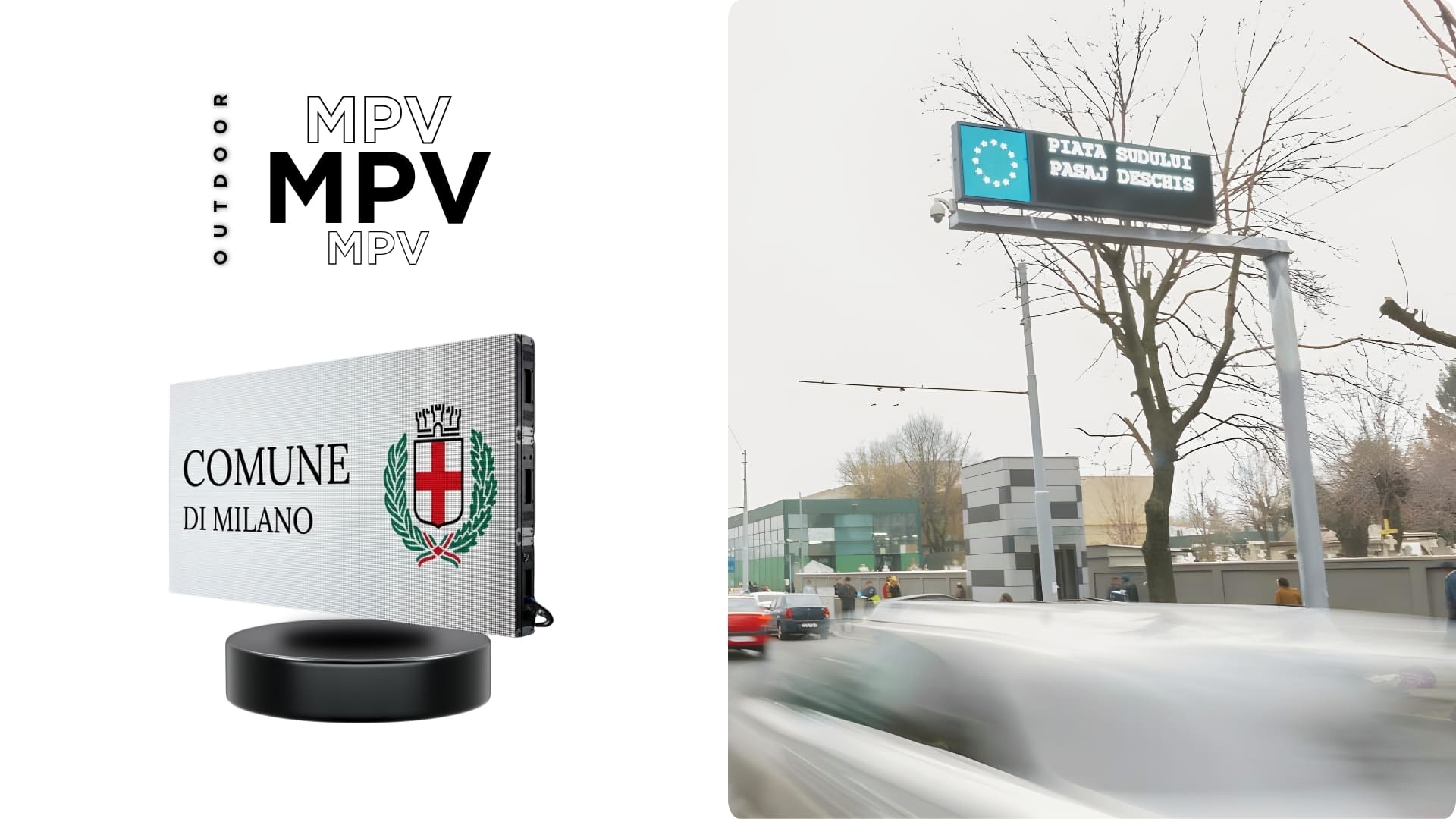 Led Mass Notification Sign LED Variable Message Signs | Traffic & Public Safety Displays | MacroPix