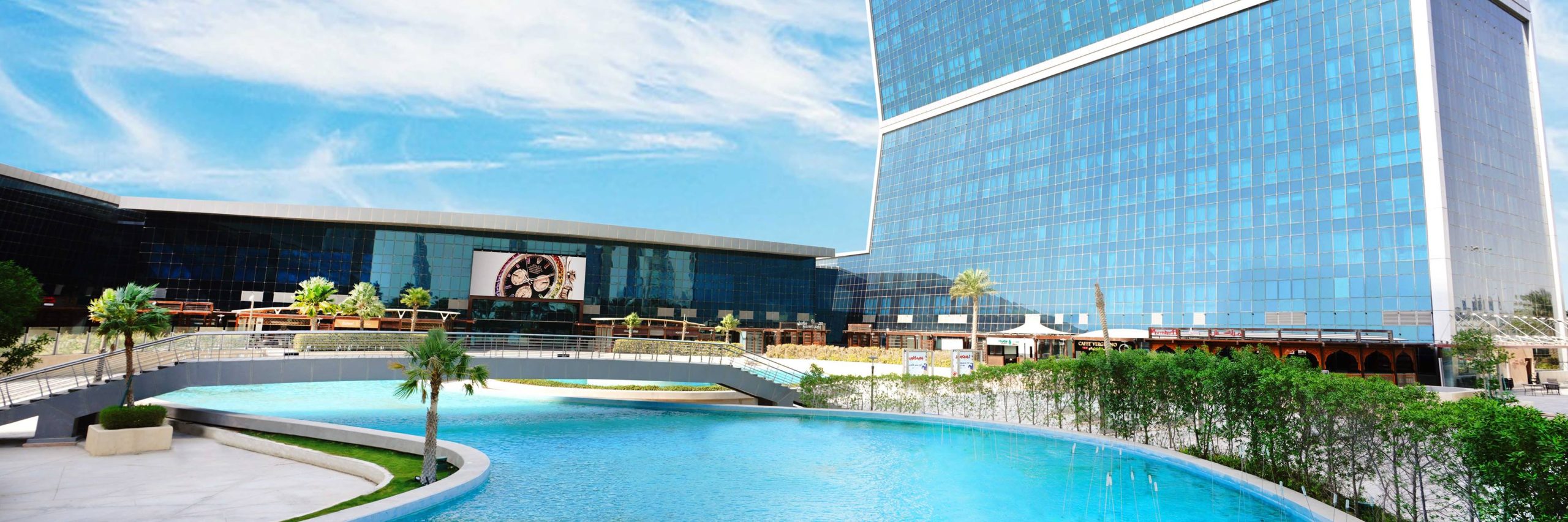 LedWall da esterno hotel Qatar