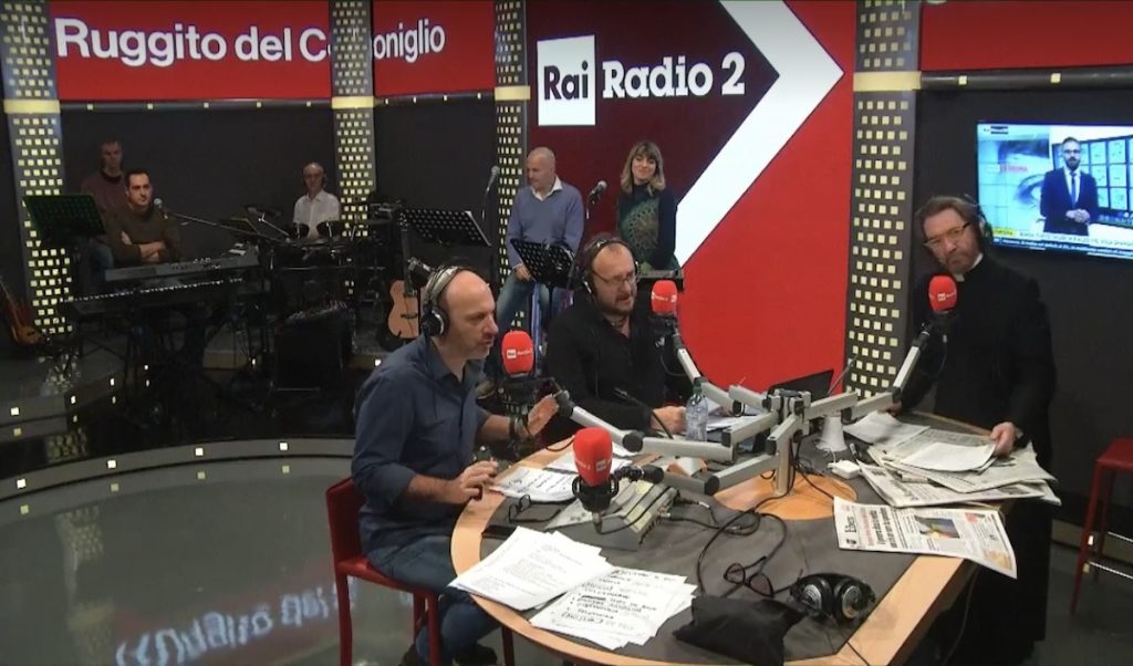 LedWall programma radio Ruggito del coniglio