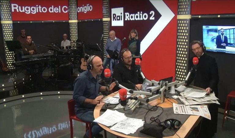 LedWall programma radio Ruggito del coniglio