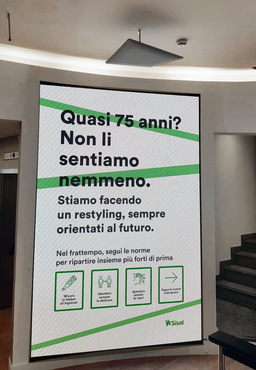 ledwall reception