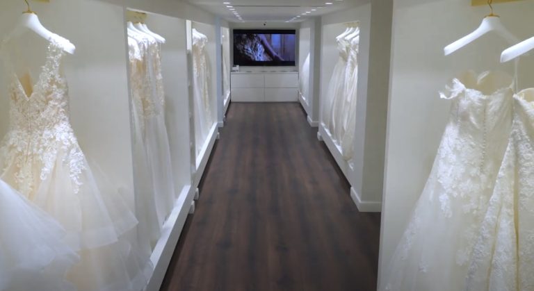 LedWall negozio Sposa In Reggio Calabria