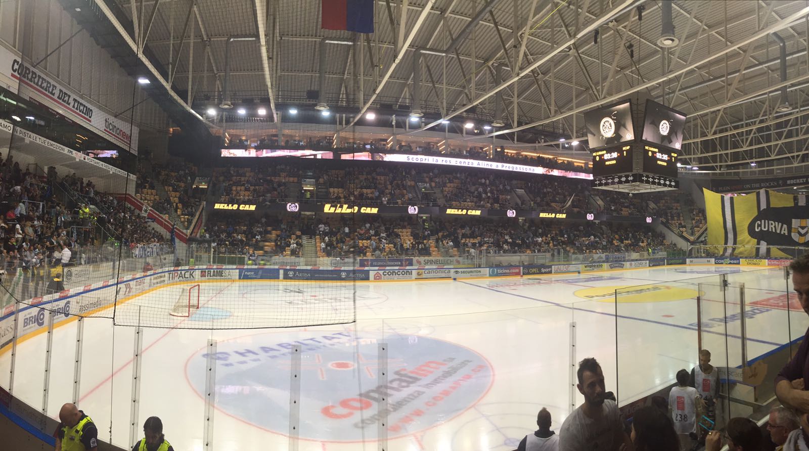 LedWall Svizzera palahockey