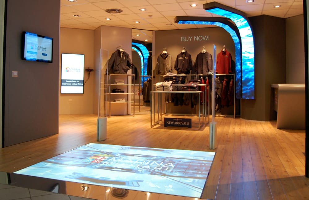 LedWall da interno negozio Torino