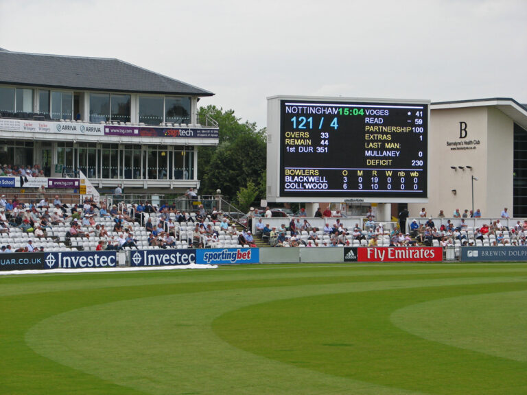 durham cricket stadium led scoreboard
