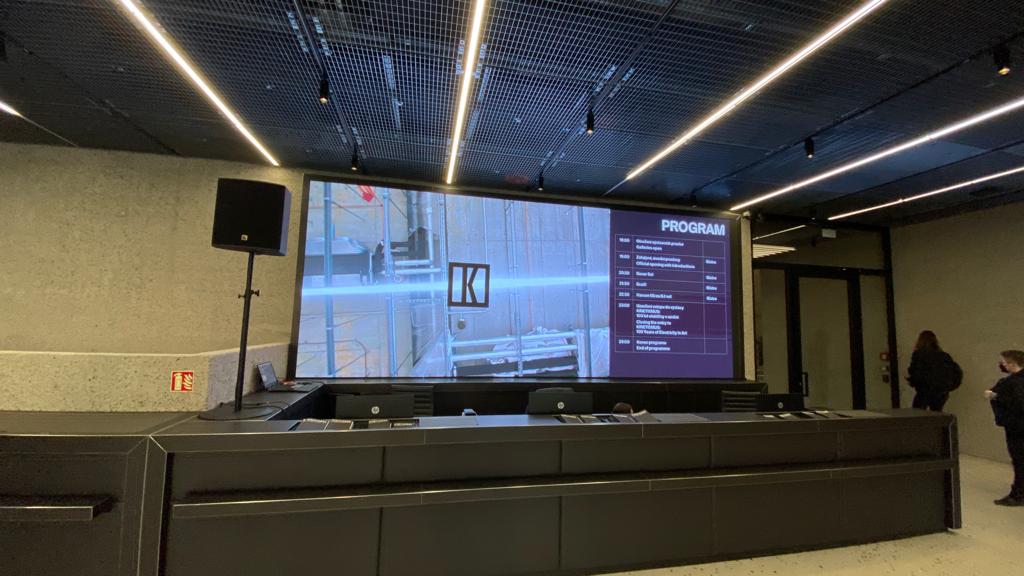LedWall da interno reception 2