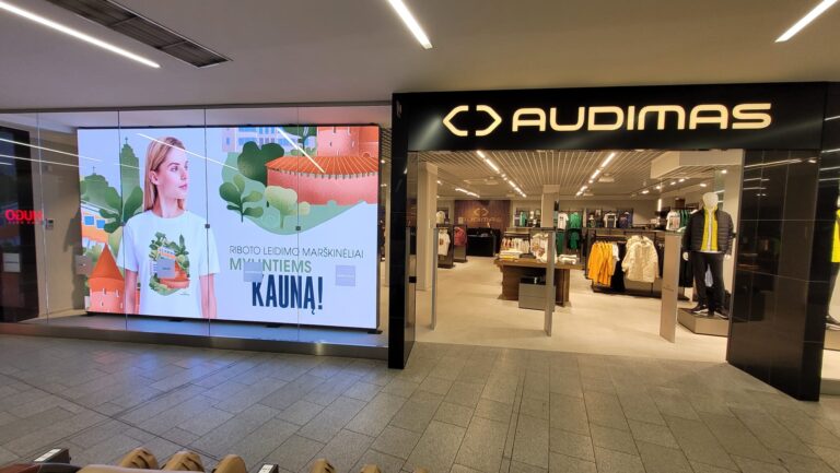 indoor led screen full hd for store window