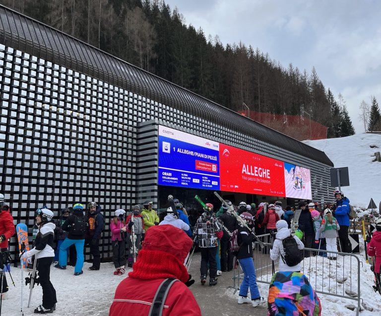 Schermo da esterno - Alleghe