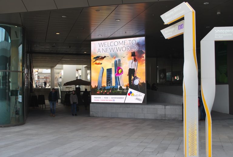 LedWall ad alta visibilità citylife milano