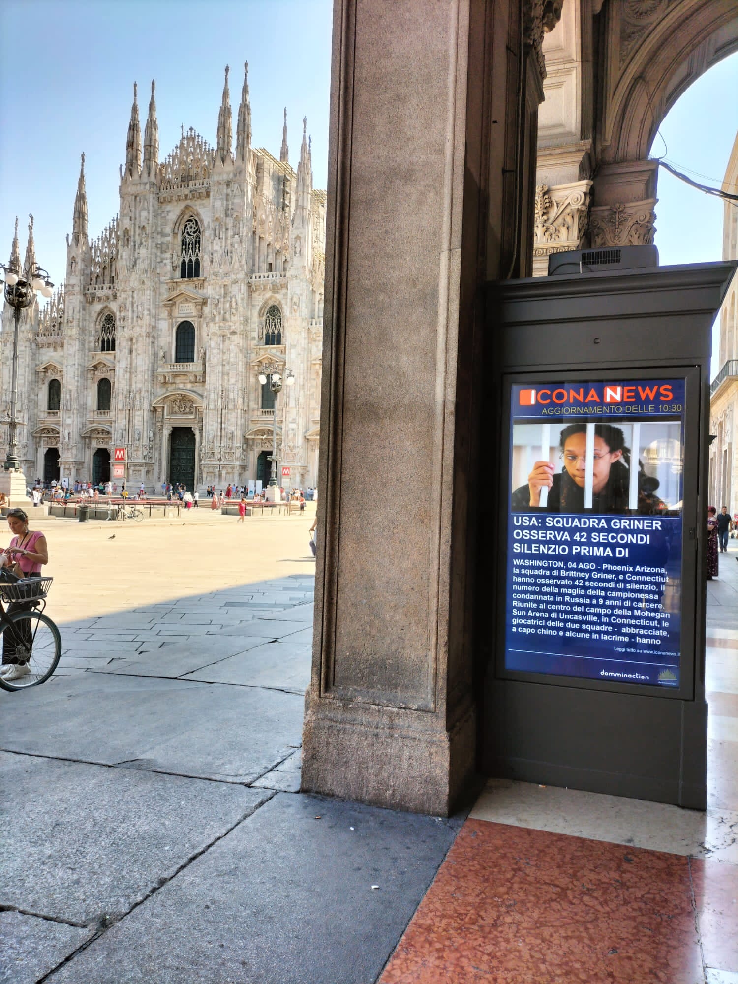 Led duomo Milano