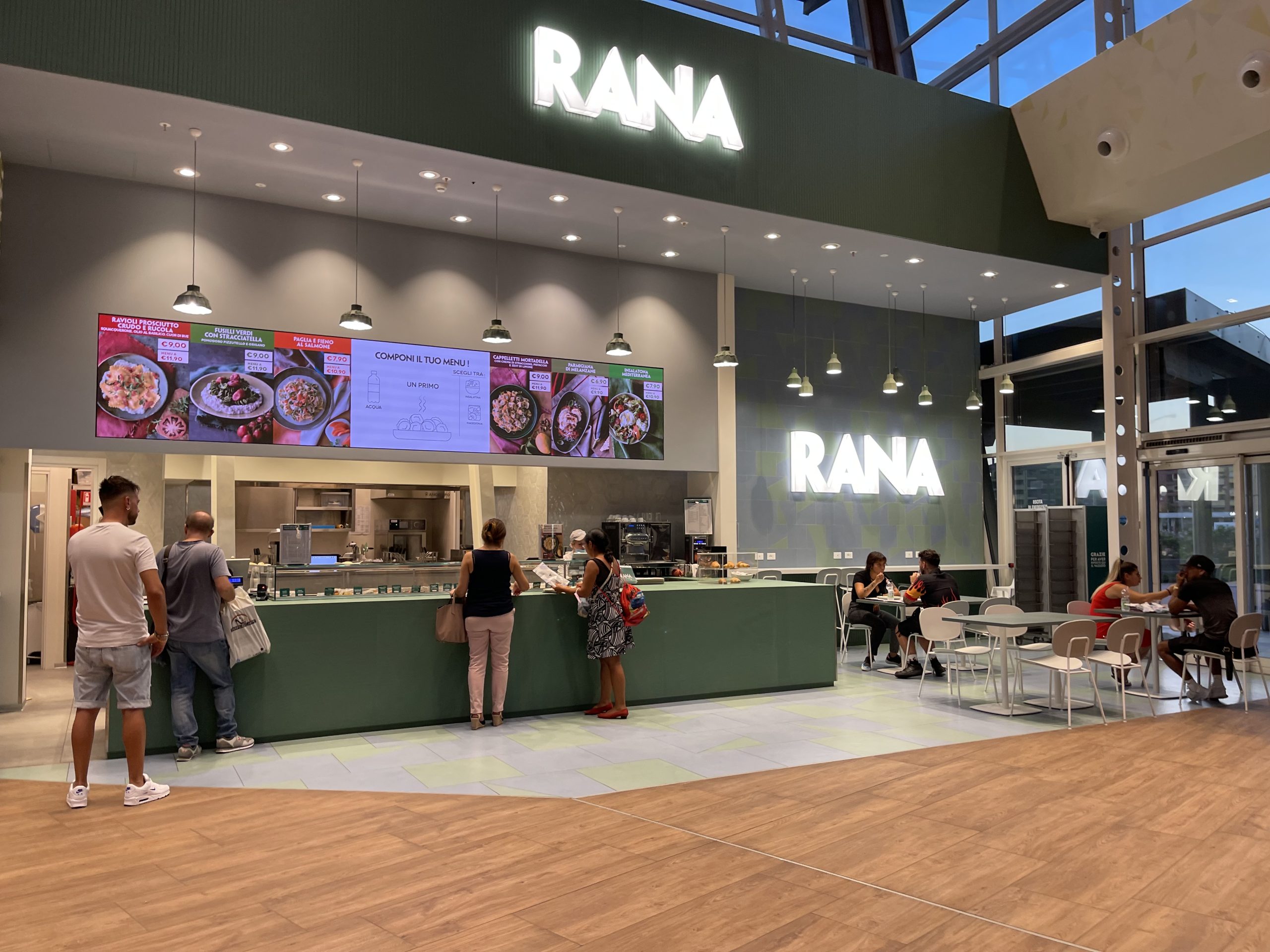 LedWall ristorante rana